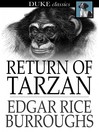 Cover image for Return of Tarzan